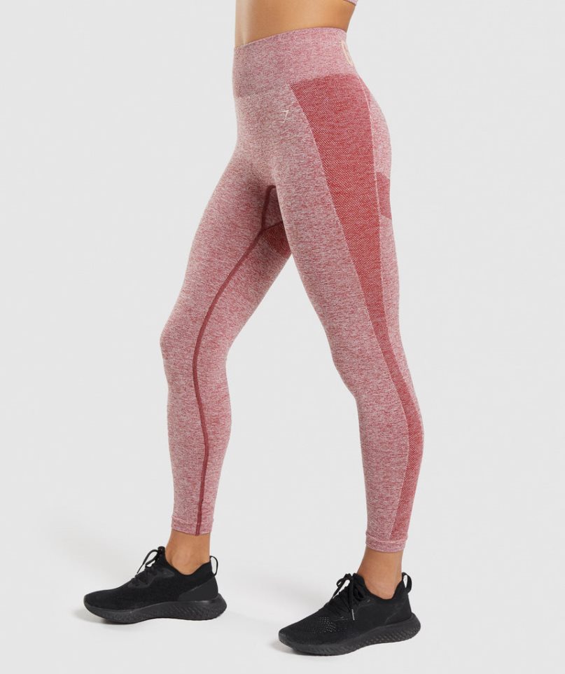 Legginsy Gymshark Flex High Waisted Damskie Różowe | PL 451OKI